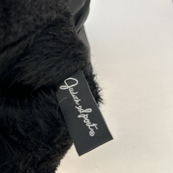 Judith Sport Faux Fur Lined Black Winter Snow Boots Womens 9M Snowflake Design - Picture 14 of 16